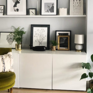 Decorbuddi Shelves and Frames Gallery Wall
