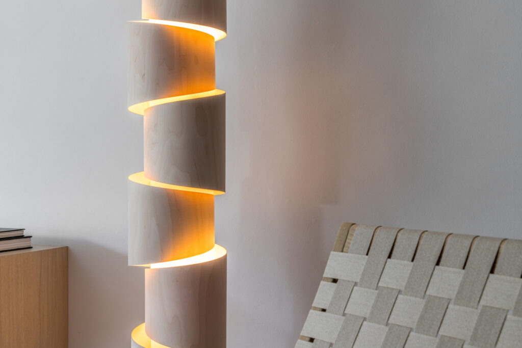 Surrey Interior Designer Amanda Delany sourced this original Scandi Style light 