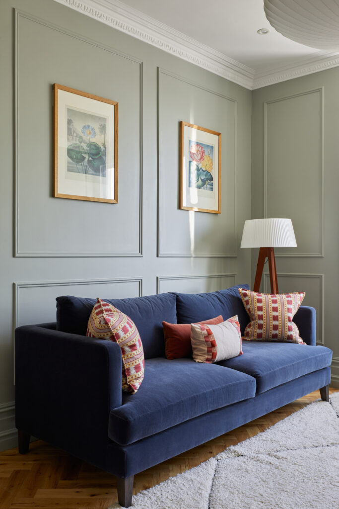 Contemporary victorian store living room